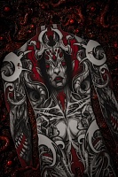 ЧИСТАЯ ФОРМА: Большое тату на искусственной коже