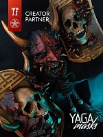 YAGA MASKS — CREATOR PARTNER  МОСКОВСКОГО И САНКТ-ПЕТЕРБУРГСКОГО ФЕСТИВАЛЯ ТАТУИРОВКИ 